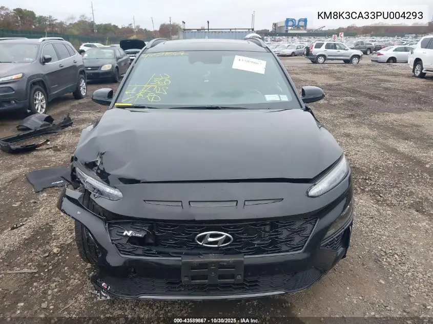 KM8K3CA33PU004293 2023 Hyundai Kona N Line
