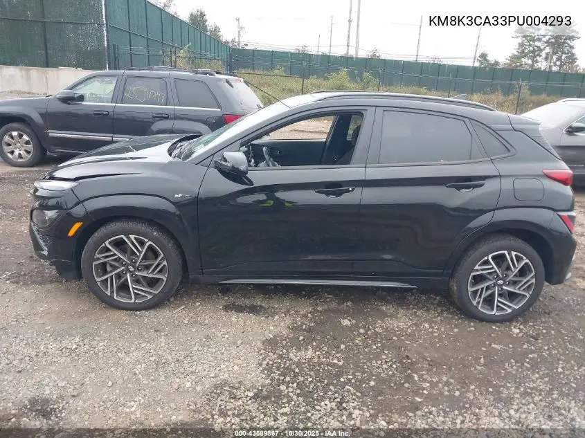 KM8K3CA33PU004293 2023 Hyundai Kona N Line