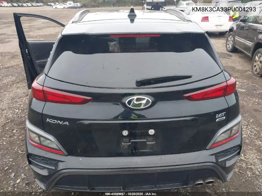 KM8K3CA33PU004293 2023 Hyundai Kona N Line