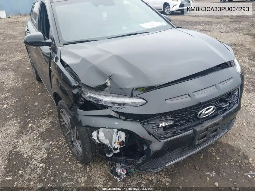 KM8K3CA33PU004293 2023 Hyundai Kona N Line