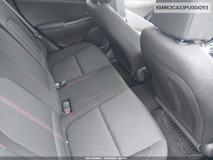 KM8K3CA33PU004293 2023 Hyundai Kona N Line
