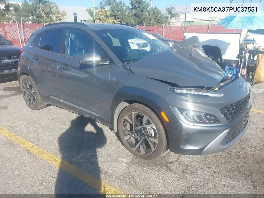 KM8K5CA37PU037551 2023 Hyundai Kona Limited