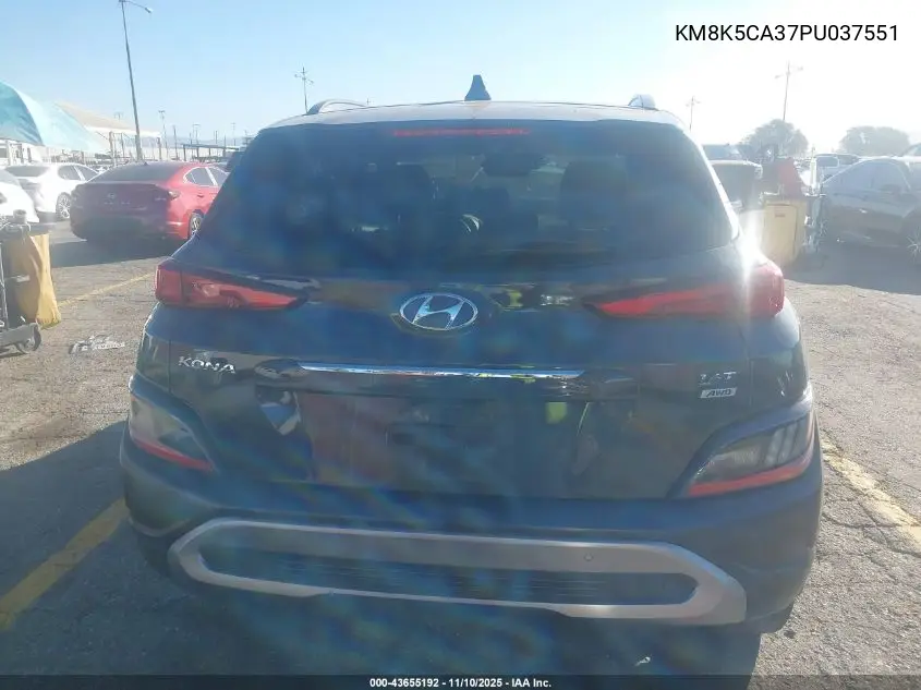 KM8K5CA37PU037551 2023 Hyundai Kona Limited