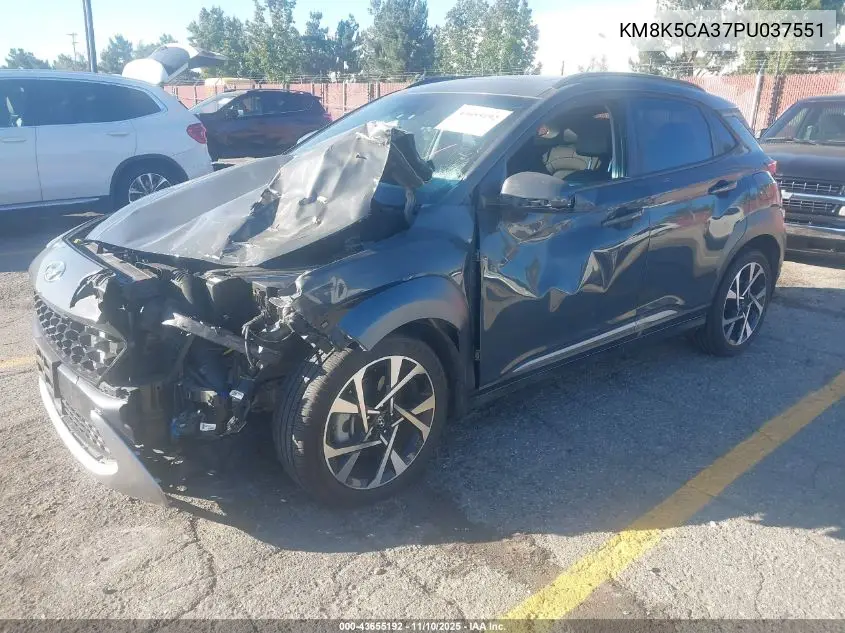 KM8K5CA37PU037551 2023 Hyundai Kona Limited