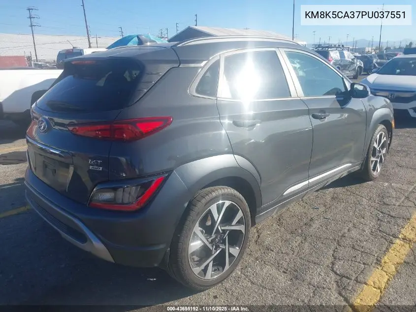 KM8K5CA37PU037551 2023 Hyundai Kona Limited