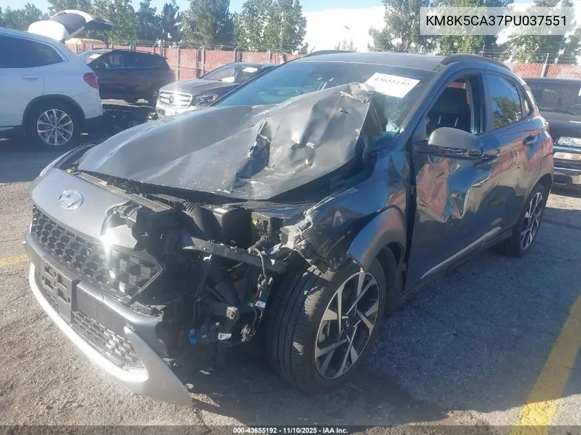 KM8K5CA37PU037551 2023 Hyundai Kona Limited