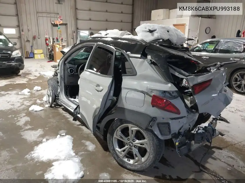 KM8K6CABXPU993188 2023 Hyundai Kona Sel