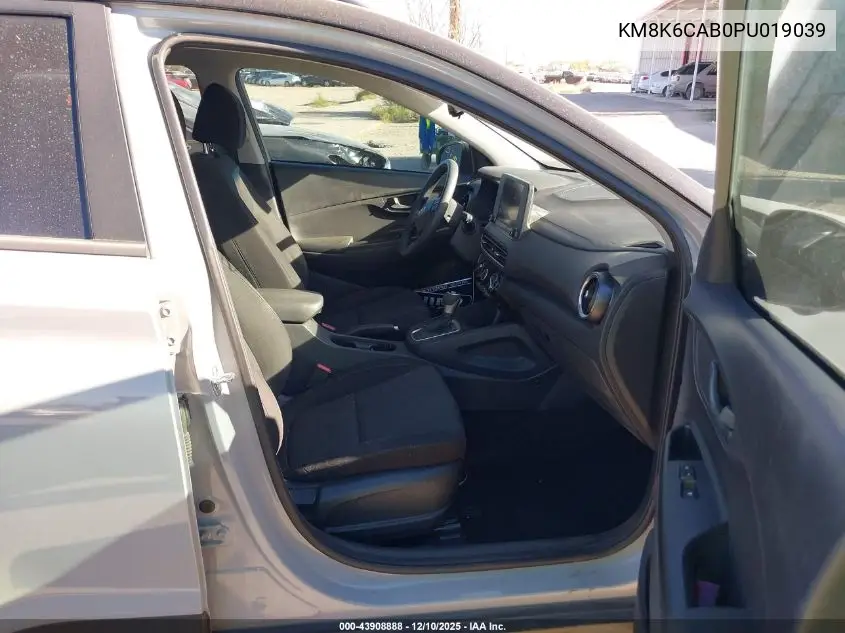 KM8K6CAB0PU019039 2023 Hyundai Kona Sel