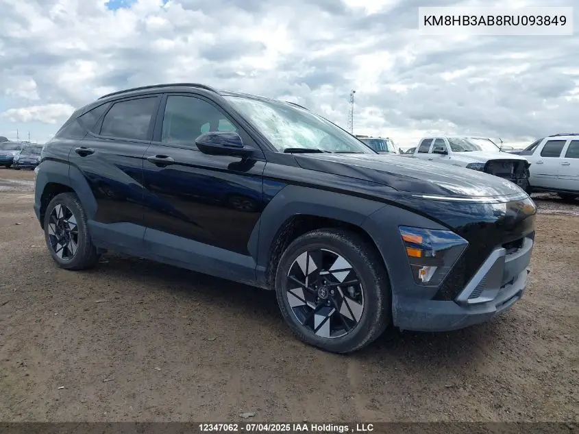 KM8HB3AB8RU093849 2024 Hyundai Kona 2.0L Preferred