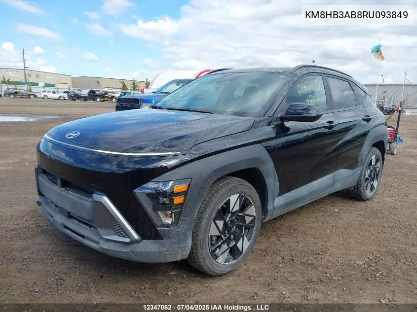 KM8HB3AB8RU093849 2024 Hyundai Kona 2.0L Preferred