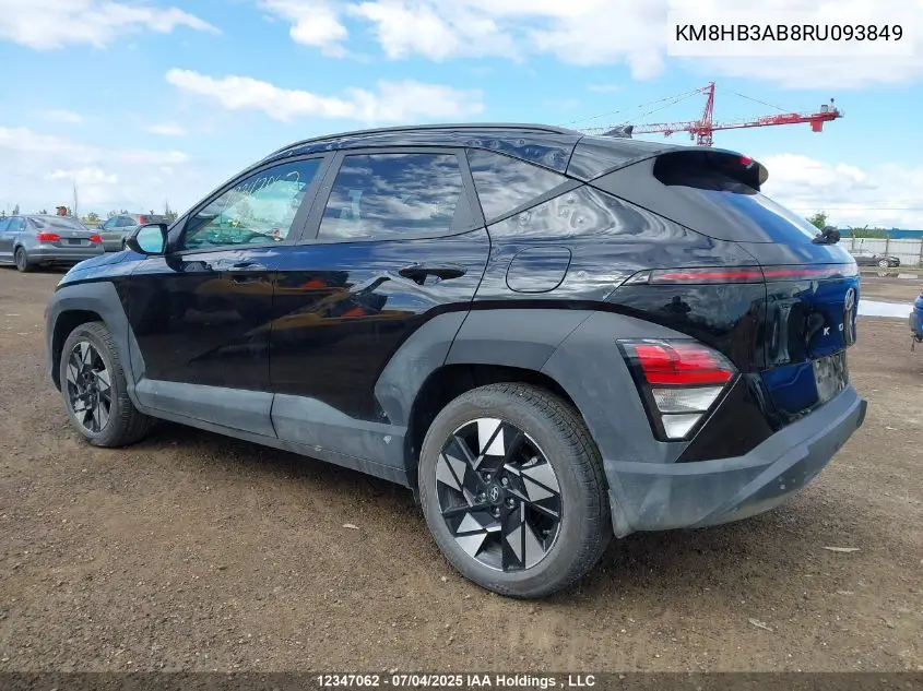 KM8HB3AB8RU093849 2024 Hyundai Kona 2.0L Preferred