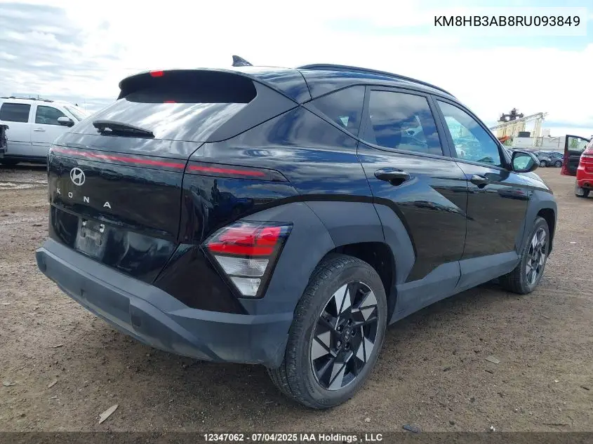 KM8HB3AB8RU093849 2024 Hyundai Kona 2.0L Preferred
