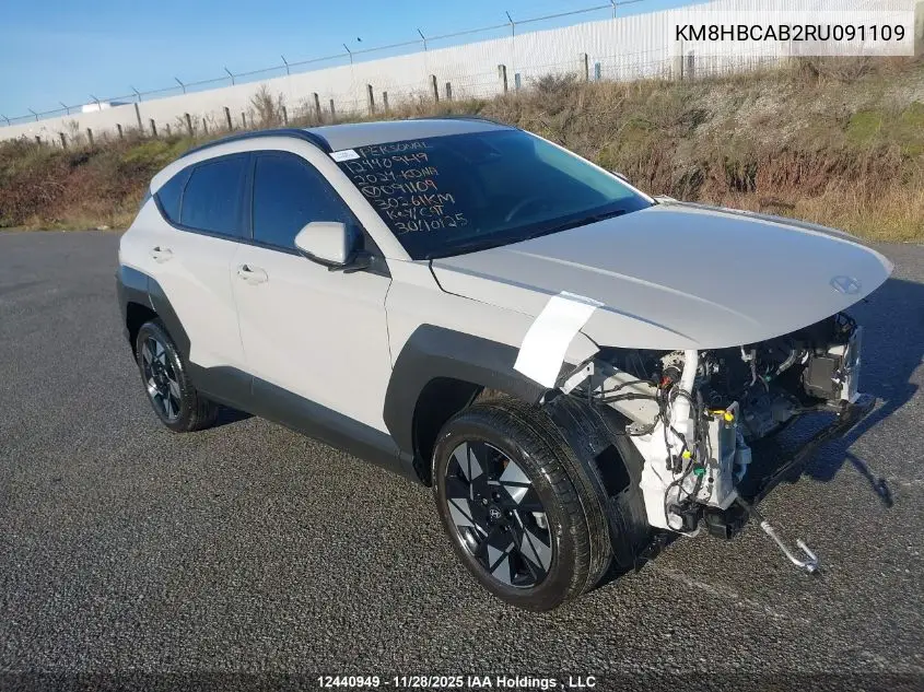 KM8HBCAB2RU091109 2024 Hyundai Kona Sel