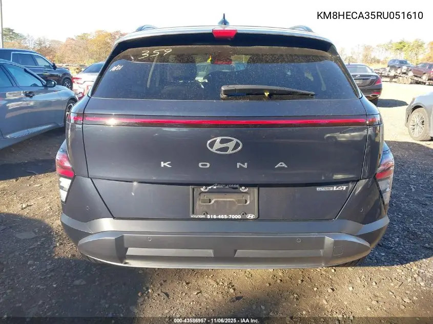 KM8HECA35RU051610 2024 Hyundai Kona Limited