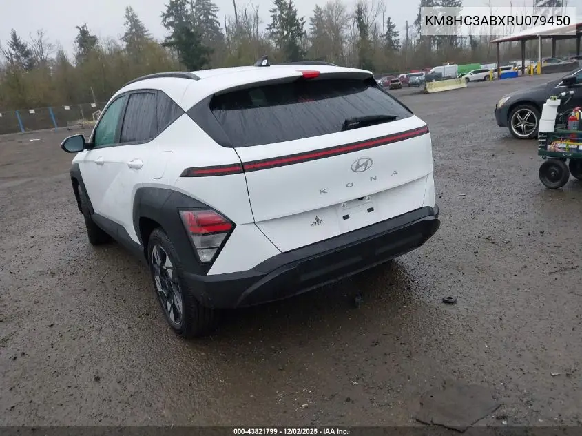 KM8HC3ABXRU079450 2024 Hyundai Kona Sel