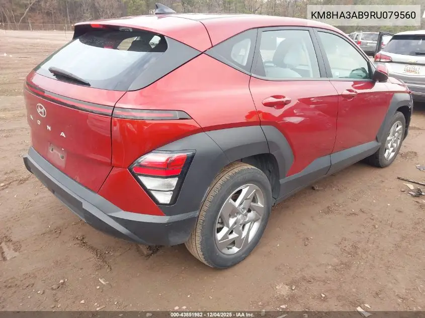 KM8HA3AB9RU079560 2024 Hyundai Kona Se