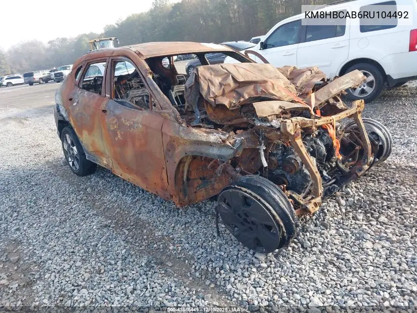 KM8HBCAB6RU104492 2024 Hyundai Kona Sel