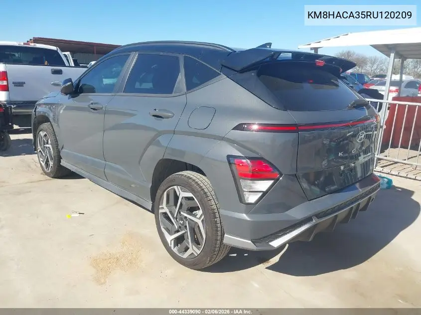 KM8HACA35RU120209 2024 Hyundai Kona N Line