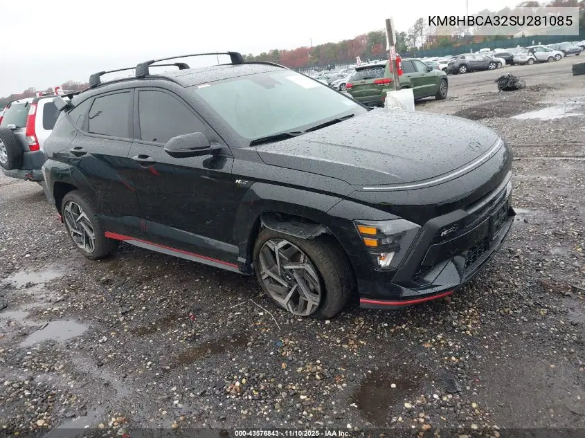 KM8HBCA32SU281085 2025 Hyundai Kona N Line S