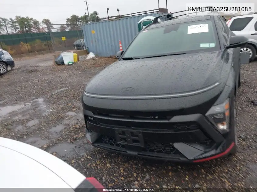 KM8HBCA32SU281085 2025 Hyundai Kona N Line S