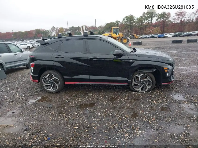 KM8HBCA32SU281085 2025 Hyundai Kona N Line S