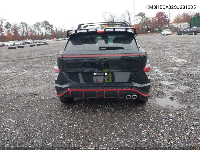 KM8HBCA32SU281085 2025 Hyundai Kona N Line S