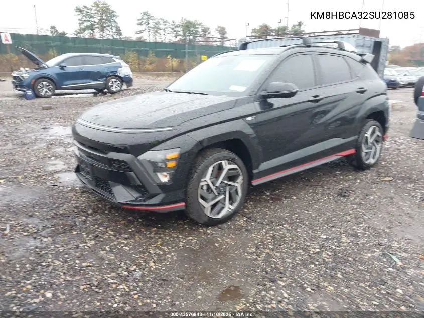 KM8HBCA32SU281085 2025 Hyundai Kona N Line S