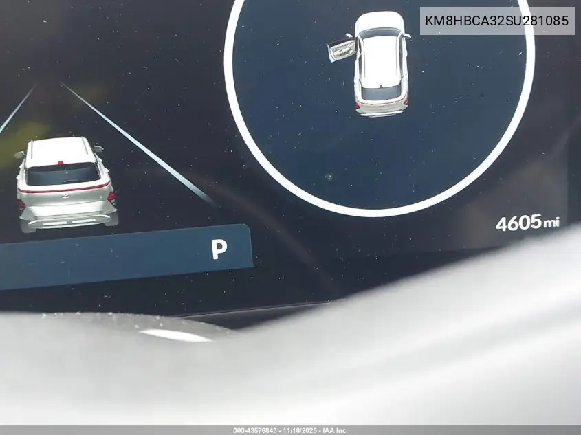 KM8HBCA32SU281085 2025 Hyundai Kona N Line S