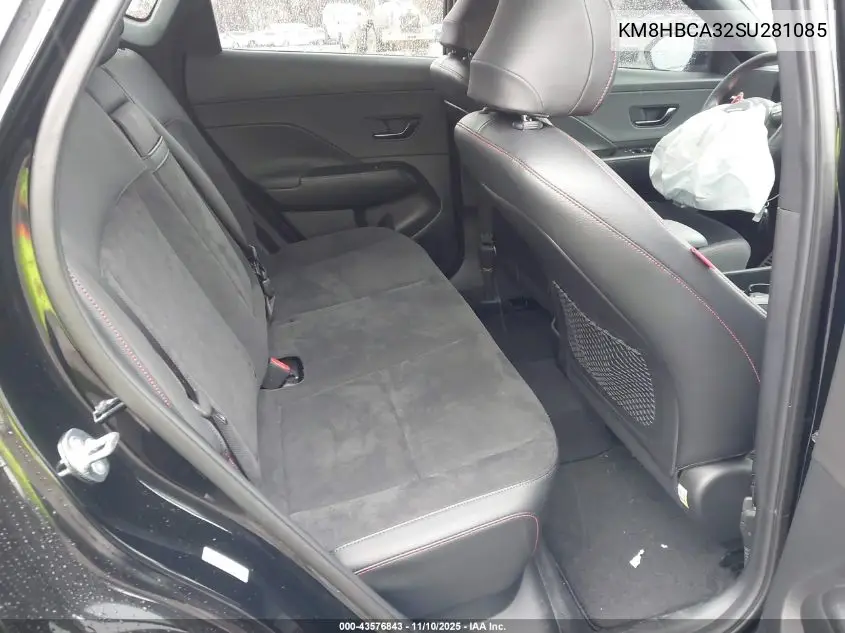 KM8HBCA32SU281085 2025 Hyundai Kona N Line S