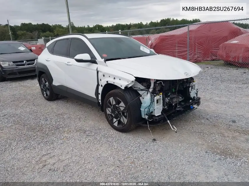 KM8HB3AB2SU267694 2025 Hyundai Kona Sel