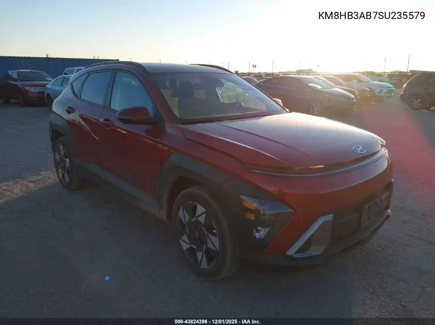 KM8HB3AB7SU235579 2025 Hyundai Kona Sel