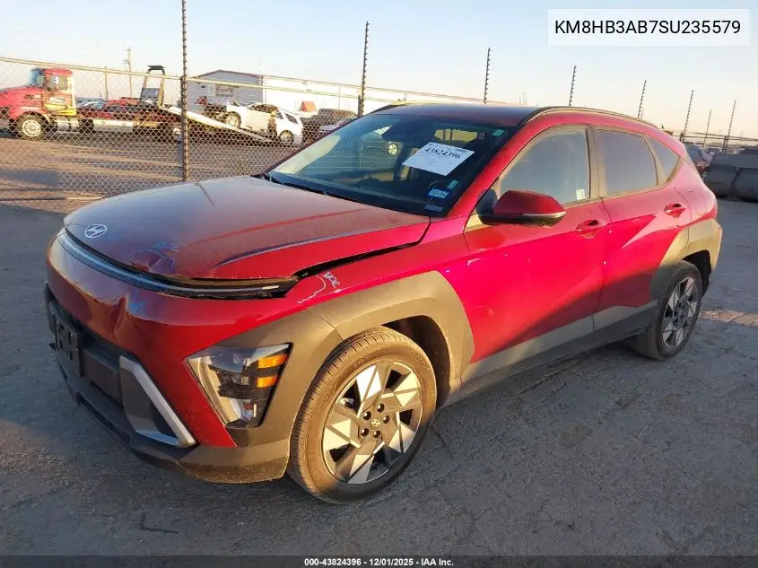 KM8HB3AB7SU235579 2025 Hyundai Kona Sel