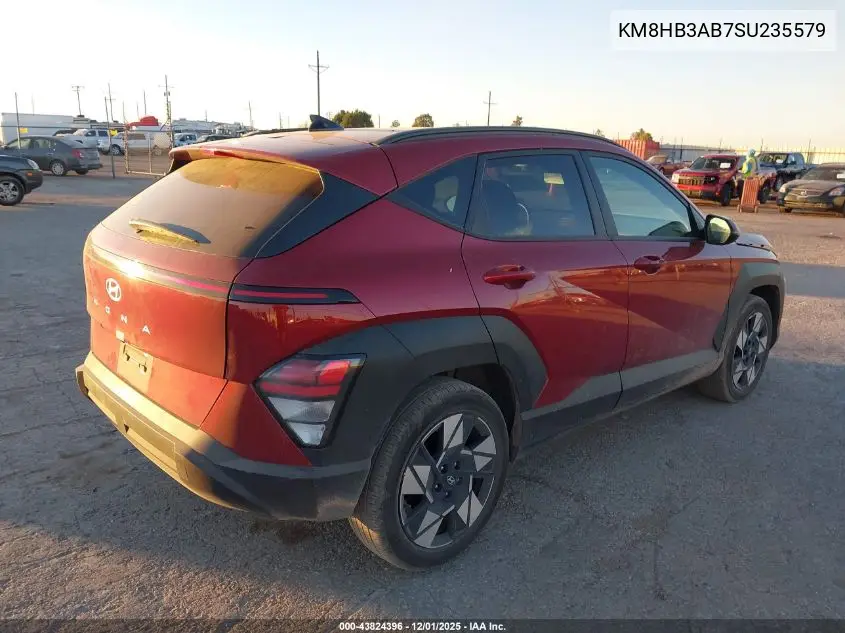 KM8HB3AB7SU235579 2025 Hyundai Kona Sel