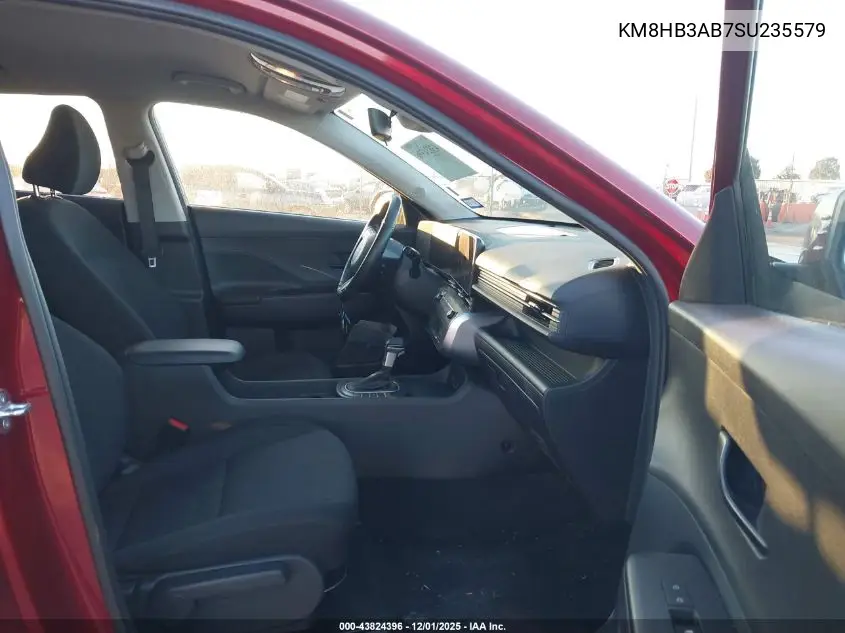 KM8HB3AB7SU235579 2025 Hyundai Kona Sel