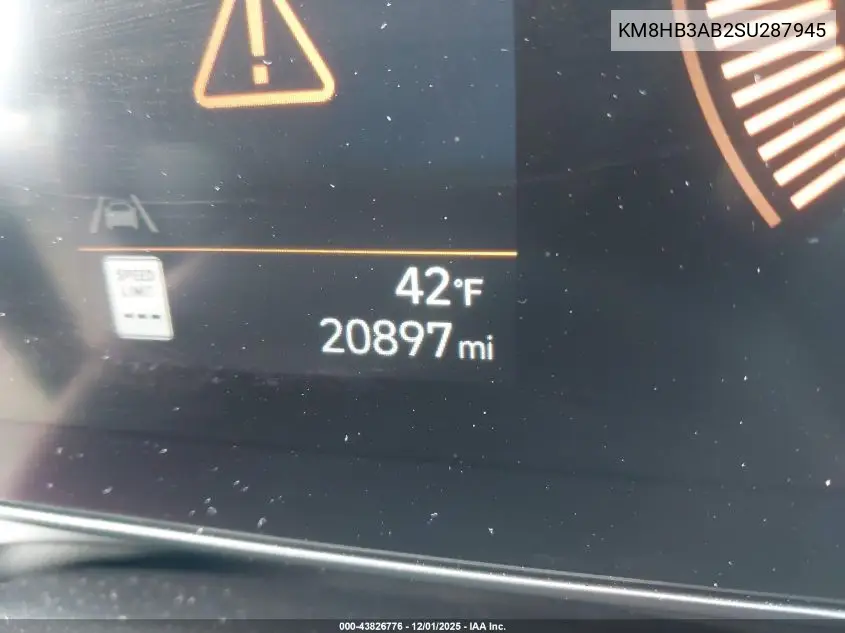 KM8HB3AB2SU287945 2025 Hyundai Kona Sel