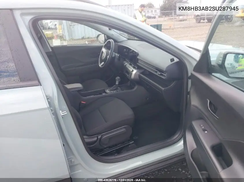 KM8HB3AB2SU287945 2025 Hyundai Kona Sel