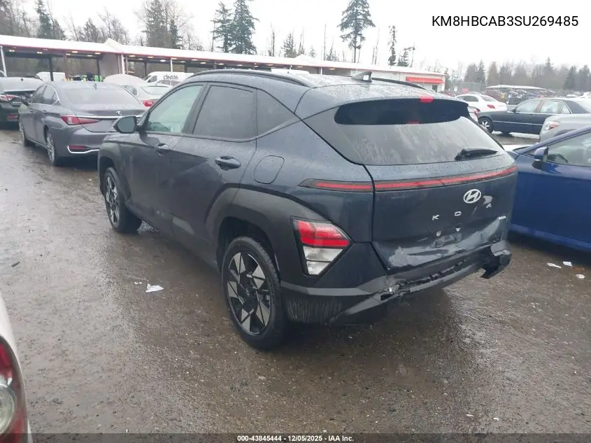 KM8HBCAB3SU269485 2025 Hyundai Kona Sel