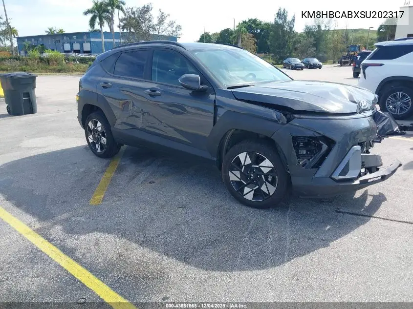 KM8HBCABXSU202317 2025 Hyundai Kona Sel