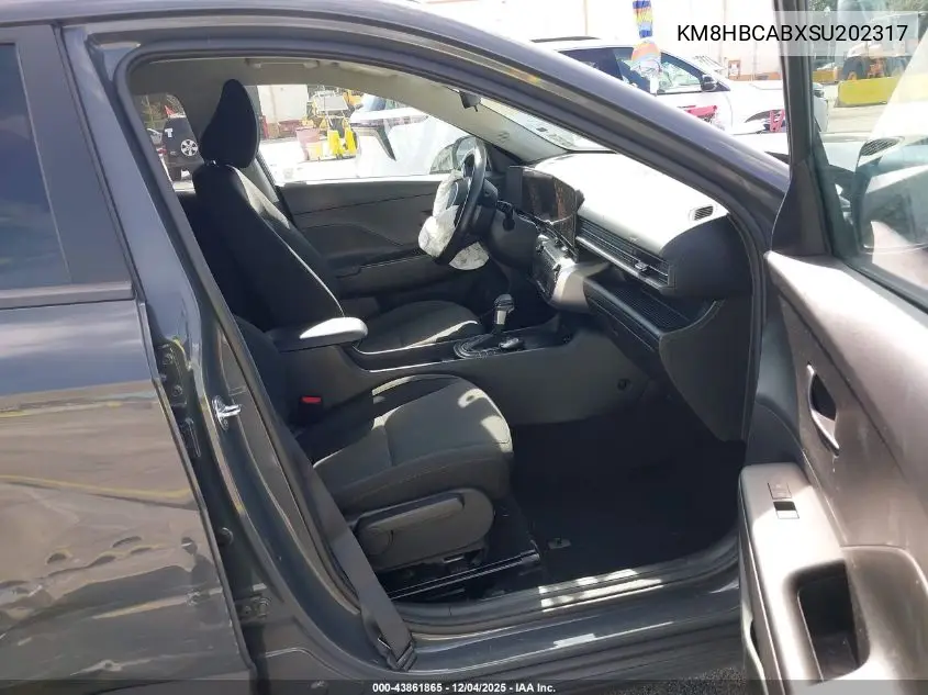KM8HBCABXSU202317 2025 Hyundai Kona Sel