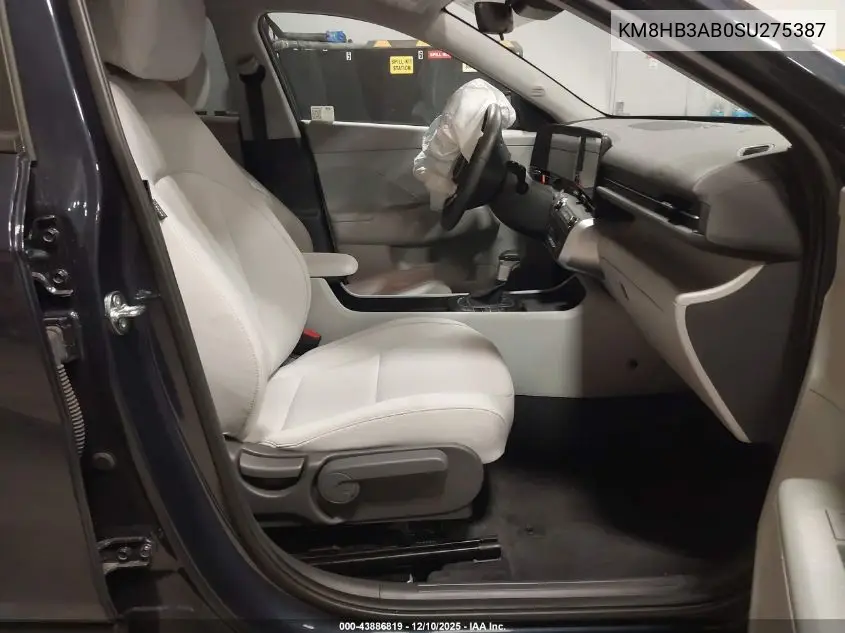 KM8HB3AB0SU275387 2025 Hyundai Kona Sel