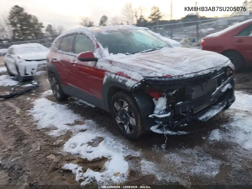 KM8HB3AB7SU205076 2025 Hyundai Kona Sel