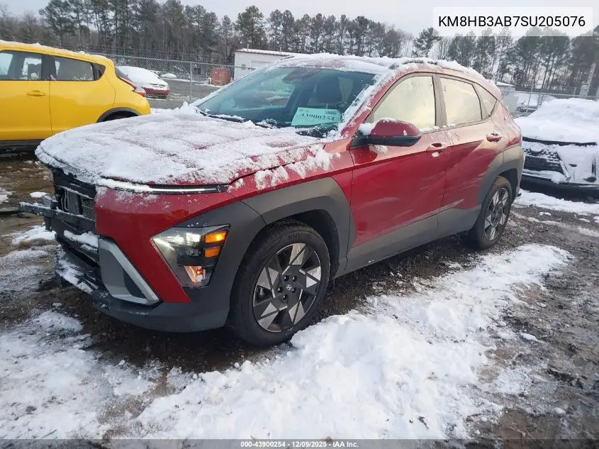 KM8HB3AB7SU205076 2025 Hyundai Kona Sel
