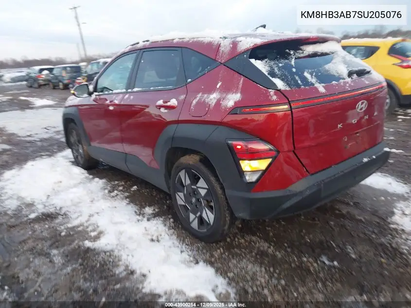 KM8HB3AB7SU205076 2025 Hyundai Kona Sel