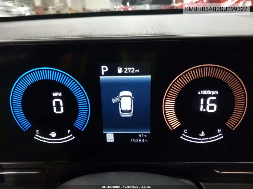 KM8HB3AB3SU299327 2025 Hyundai Kona Sel