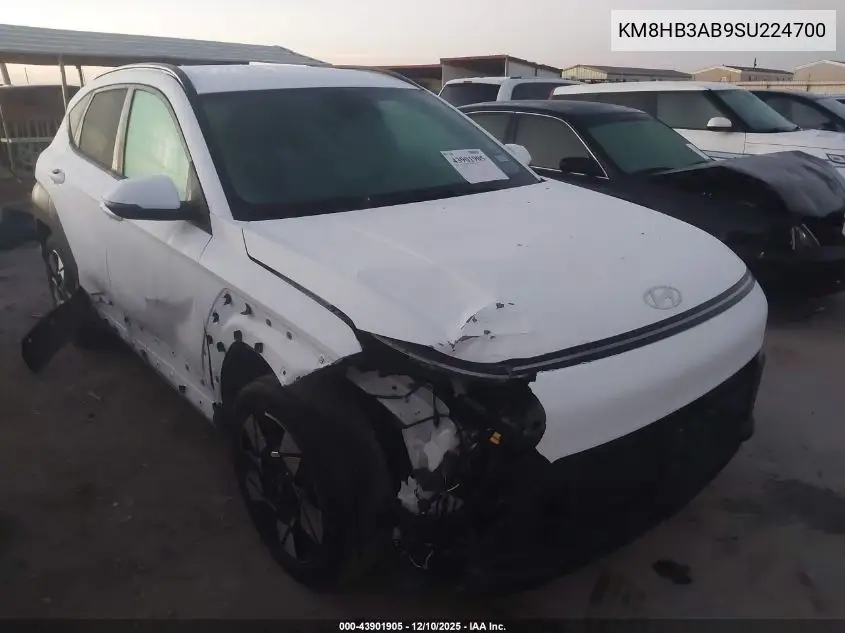 KM8HB3AB9SU224700 2025 Hyundai Kona Sel