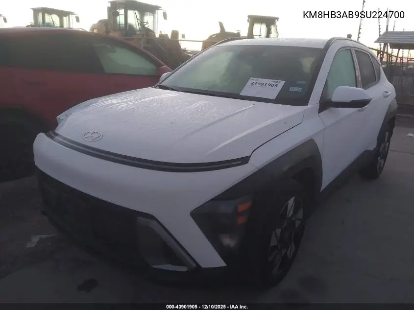 KM8HB3AB9SU224700 2025 Hyundai Kona Sel