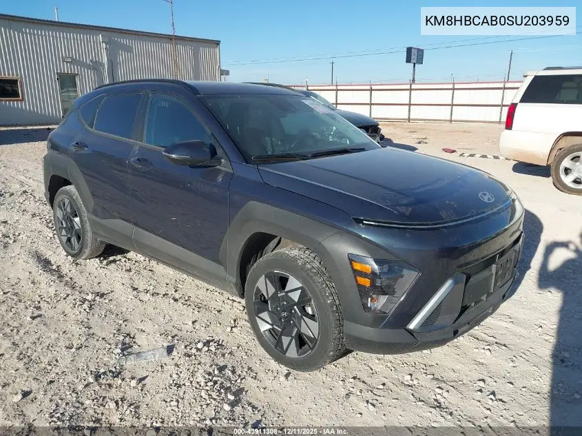 KM8HBCAB0SU203959 2025 Hyundai Kona Sel