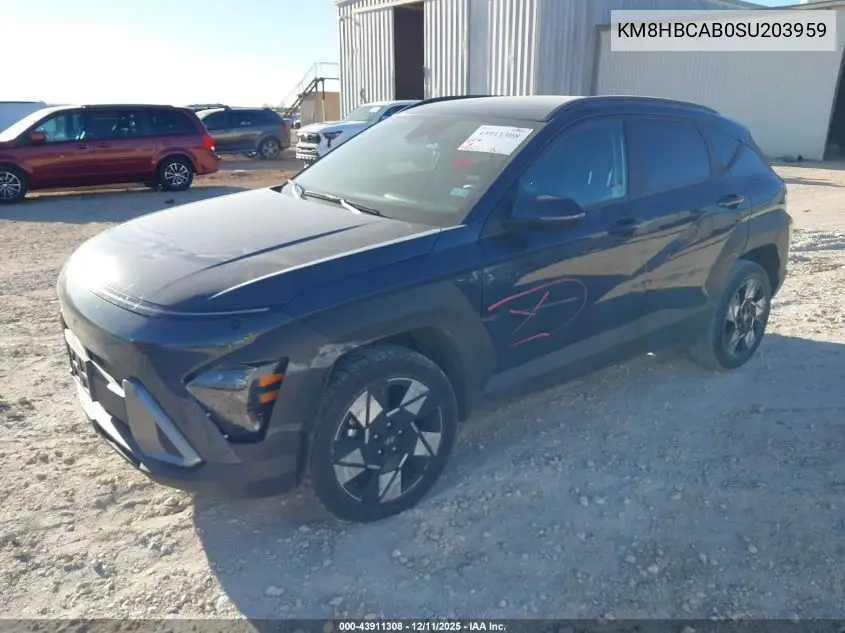 KM8HBCAB0SU203959 2025 Hyundai Kona Sel