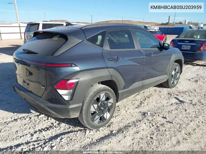 KM8HBCAB0SU203959 2025 Hyundai Kona Sel