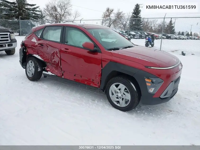 KM8HACAB1TU361599 2026 Hyundai Kona Se